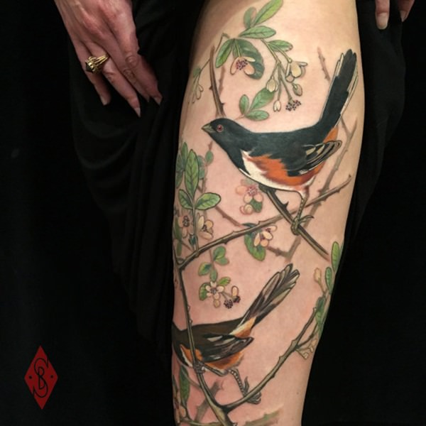 Thigh tattoos design, idea 66