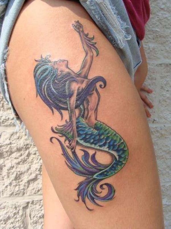 Thigh tattoos design, idea 60