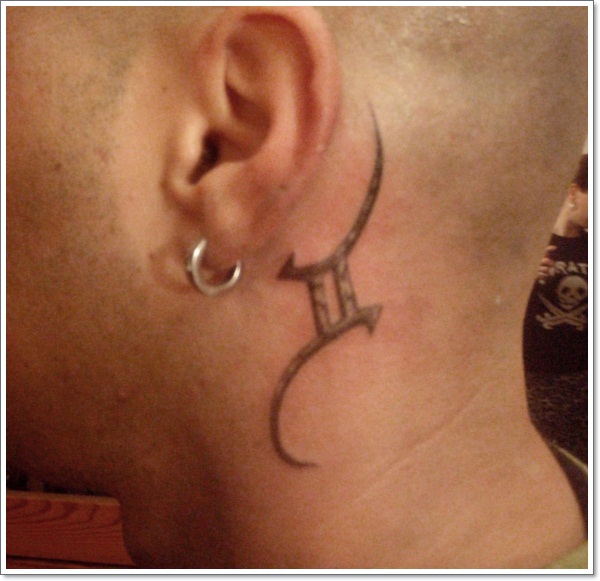 Inspirational gemini tattoo design, idea 15