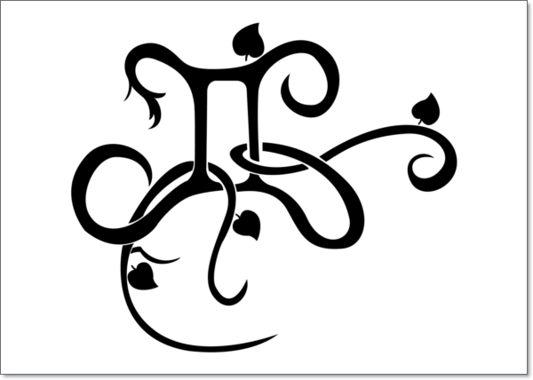 Inspirational gemini tattoo design, idea 3