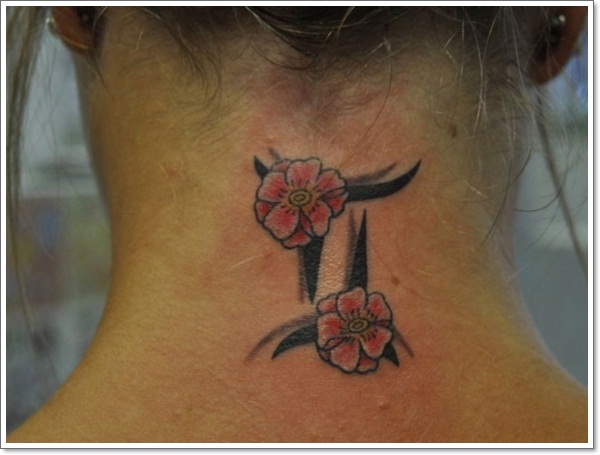 Inspirational gemini tattoo design, idea 4