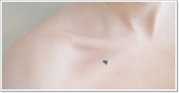 Collar bone tattoo design, idea 13