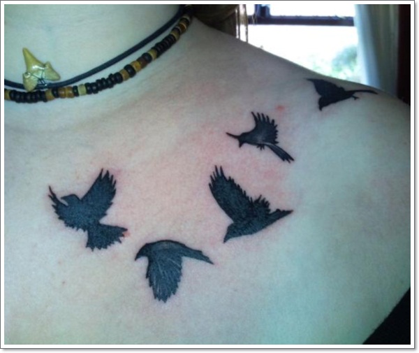 Collar bone tattoo design, idea 24