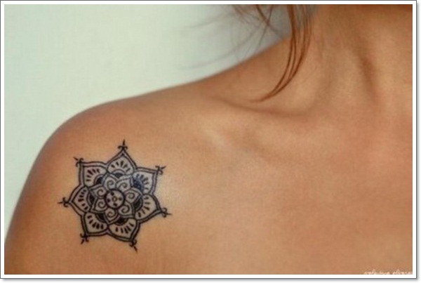 Collar bone tattoo design, idea 43