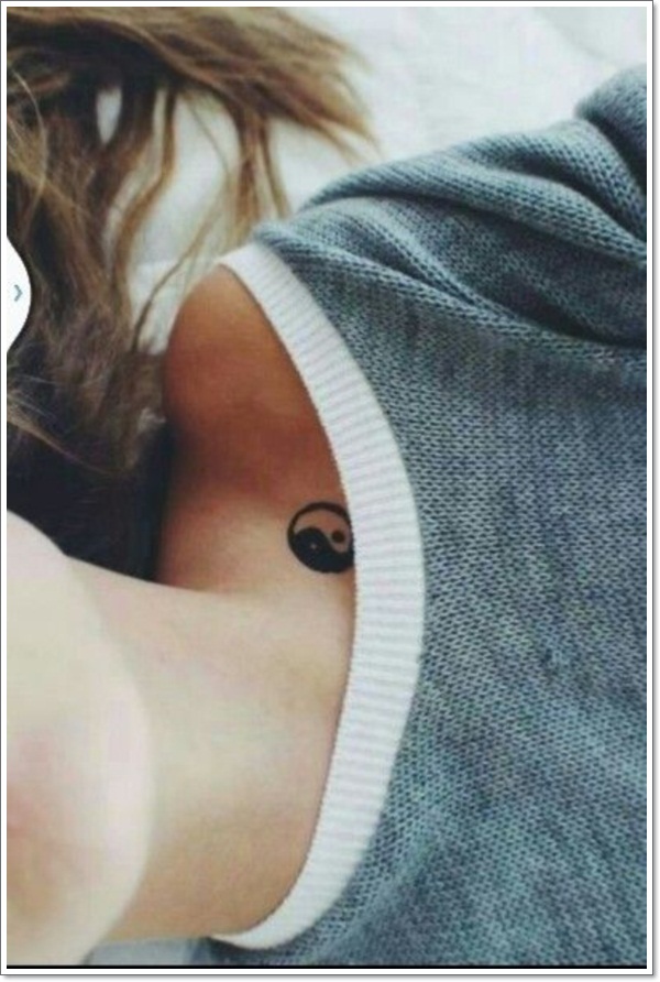Collar bone tattoo design, idea 18