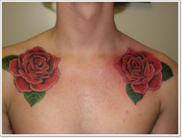 Collar bone tattoo design, idea 50