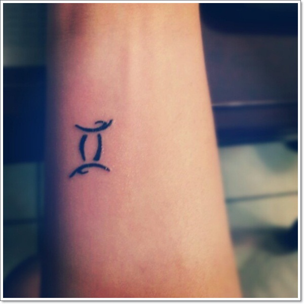 Inspirational gemini tattoo design, idea 13