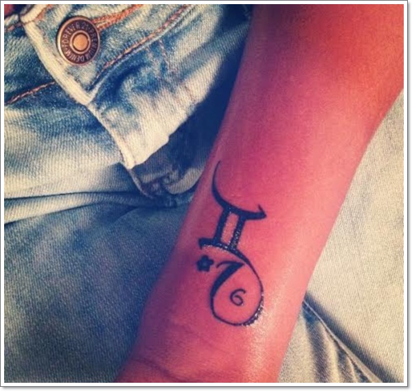 Inspirational gemini tattoo design, idea 26