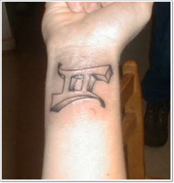 Inspirational gemini tattoo design, idea 29