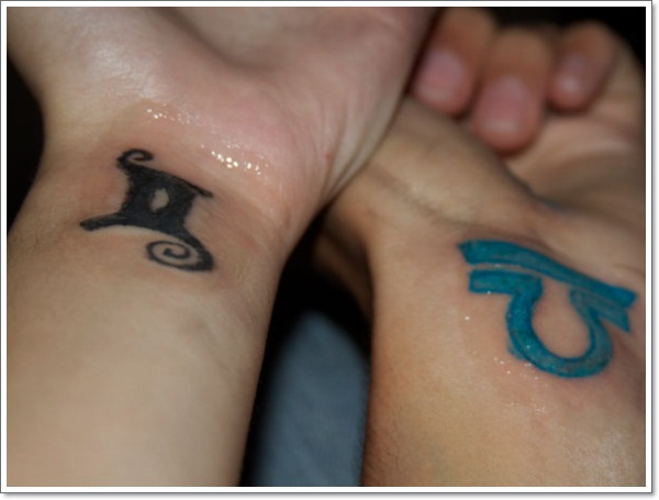 Inspirational gemini tattoo design, idea 30