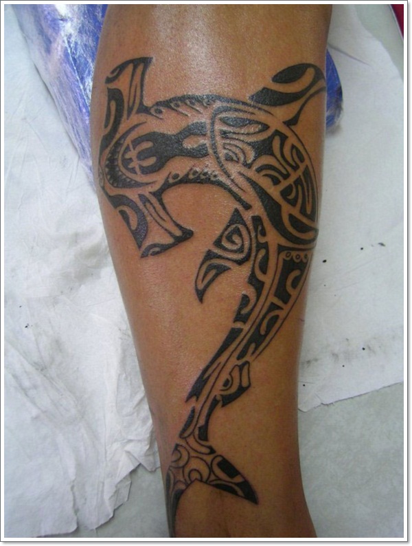 Eye catching polynesian tattoo design, idea 20