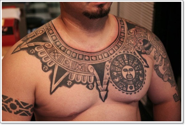 Eye catching polynesian tattoo design, idea 4