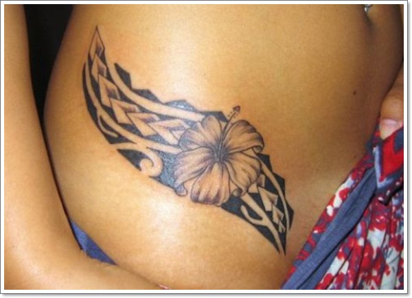 Eye catching polynesian tattoo design, idea 5