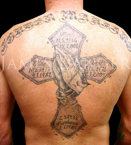 Top 25 praying hands tattoos faithful design, idea 27