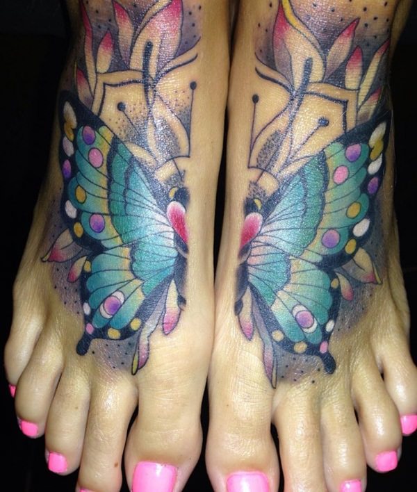 Butterfly tattoo design design, idea 45