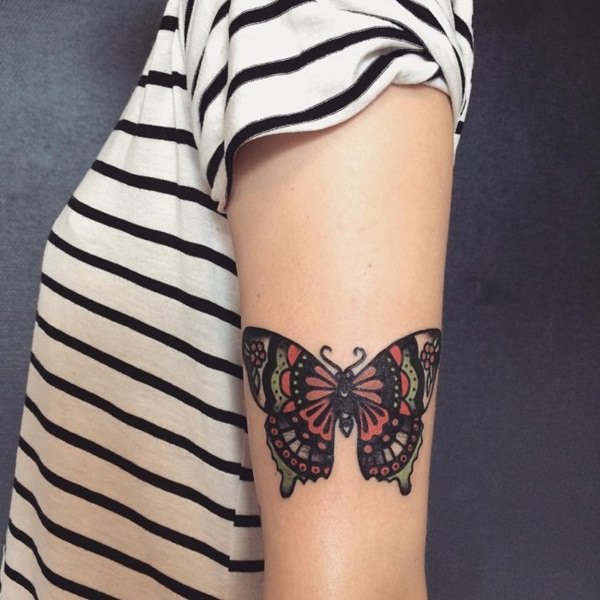 Butterfly tattoo design design, idea 50