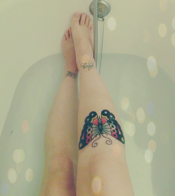 Butterfly tattoo design design, idea 6