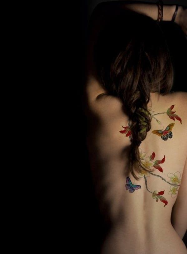 Butterfly tattoo design design, idea 7