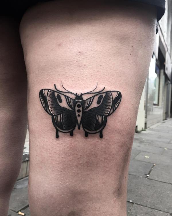 Butterfly tattoo design design, idea 11