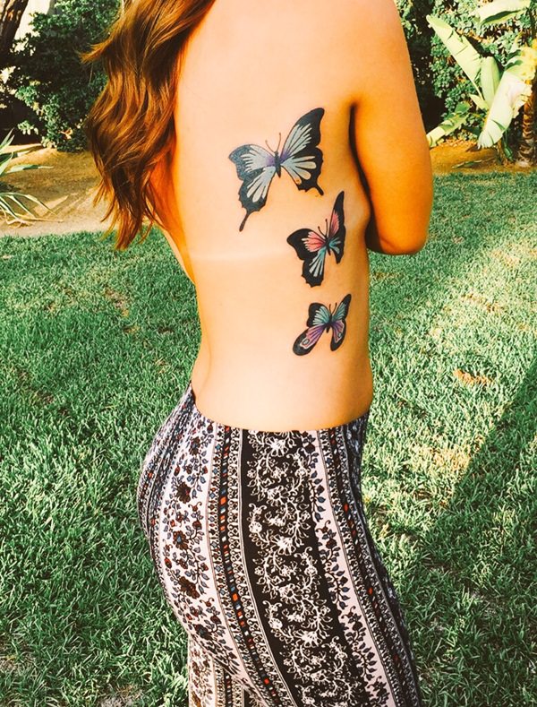 Butterfly tattoo design design, idea 17