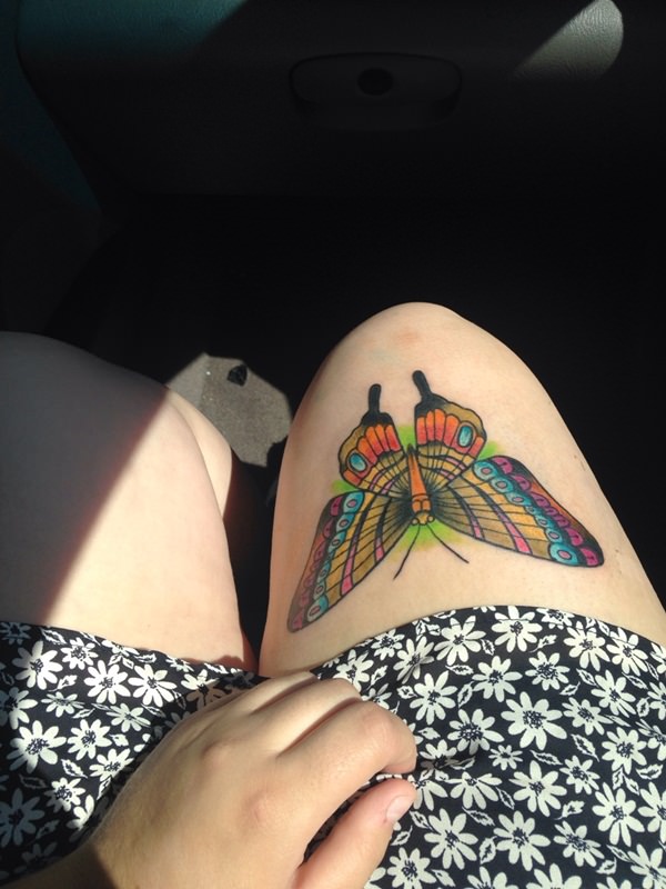 Butterfly tattoo design design, idea 21
