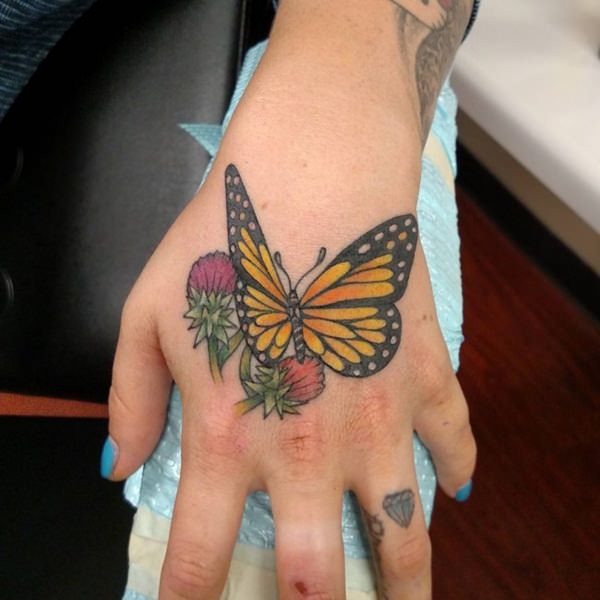 Butterfly tattoo design design, idea 35
