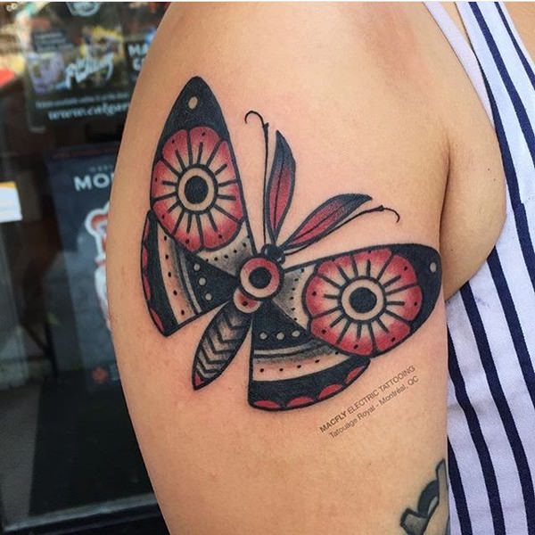 Butterfly tattoo design design, idea 36