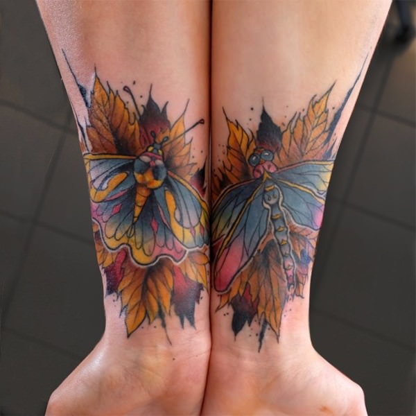 Butterfly tattoo design design, idea 37