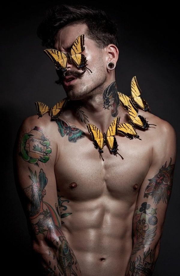 Butterfly tattoo design design, idea 43