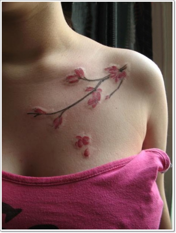 Top 40 cute cherry tattoos girls design, idea 14