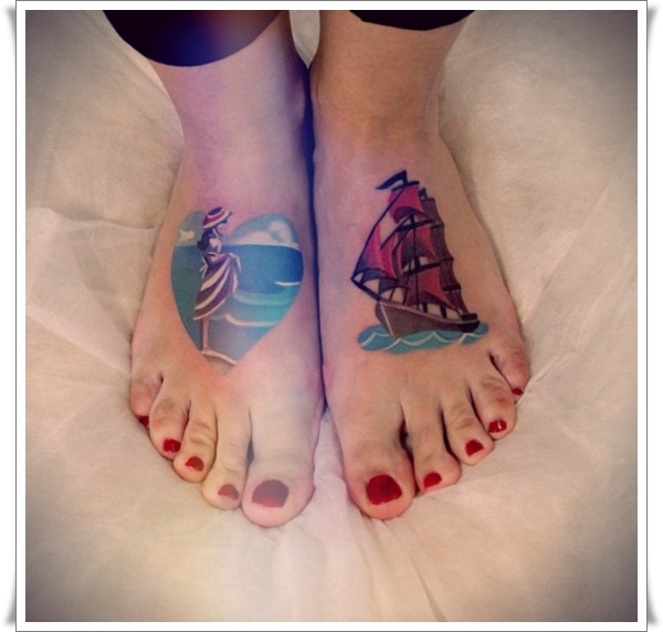 Artistic watercolor tattoos living works art design, idea 72