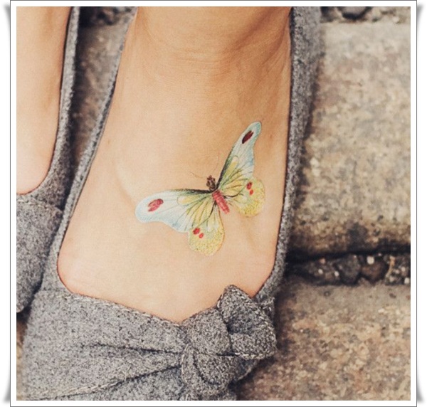 Artistic watercolor tattoos living works art design, idea 80