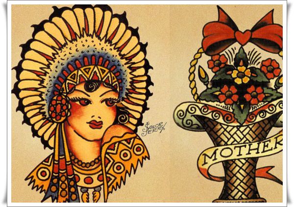 Sailor jerry tattoo design design, idea 12