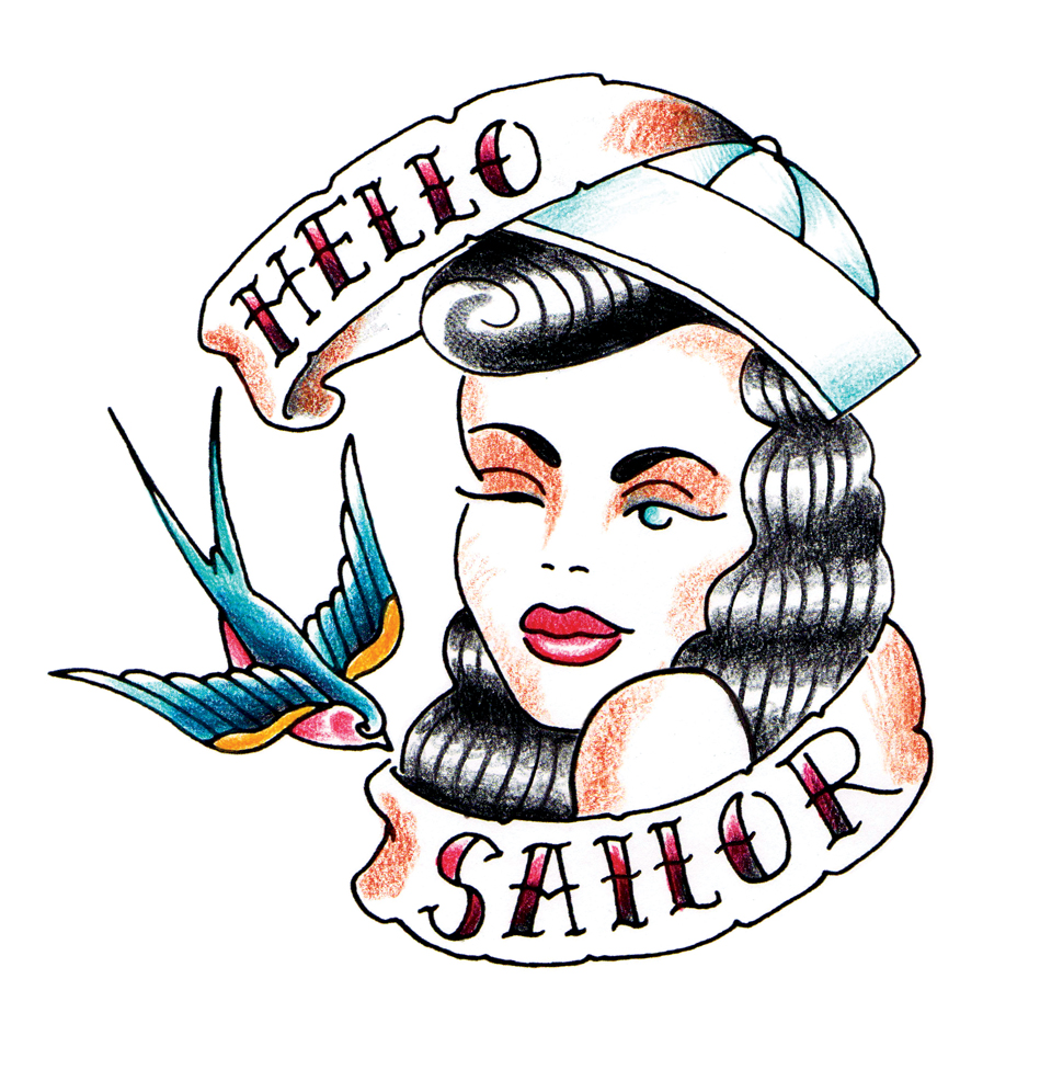 Sailor jerry tattoo design design, idea 28