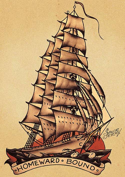 Sailor jerry tattoo design design, idea 30