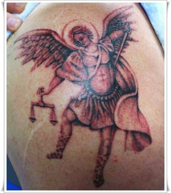 Perfect st michael tattoos design, idea 18