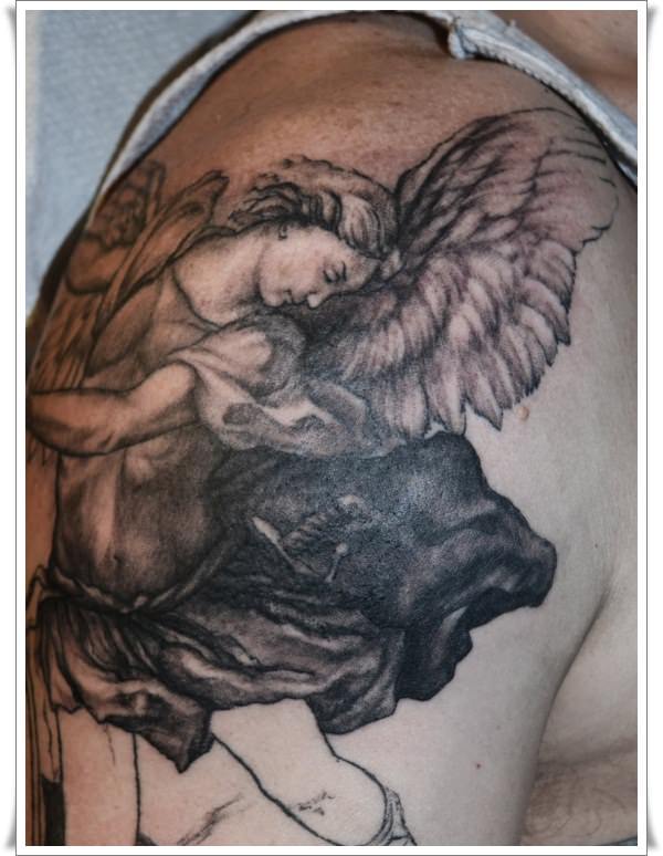 Perfect st michael tattoos design, idea 19