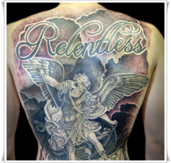 Perfect st michael tattoos design, idea 24