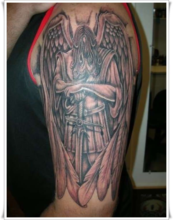 Perfect st michael tattoos design, idea 6