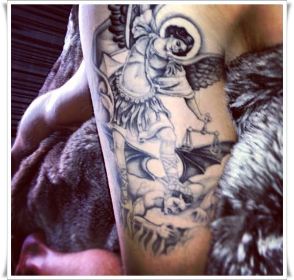 Perfect st michael tattoos design, idea 10