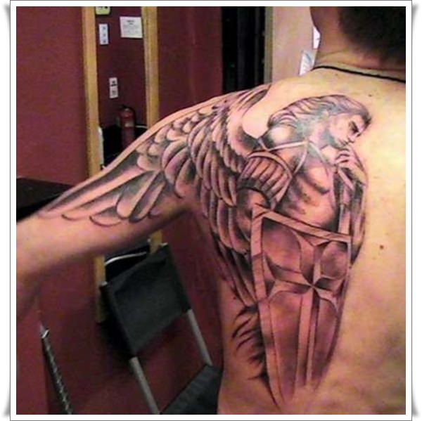 Perfect st michael tattoos design, idea 31
