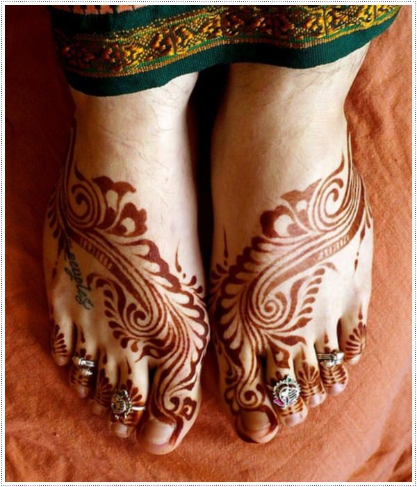Fantastic henna tattoo design, idea 13