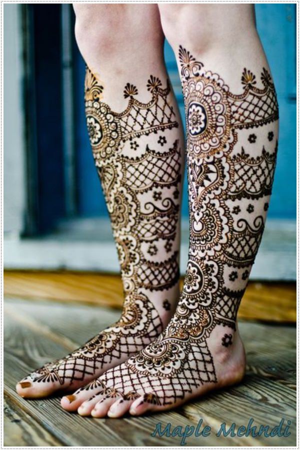 Fantastic henna tattoo design, idea 42