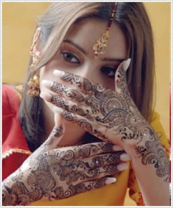 Fantastic henna tattoo design, idea 7