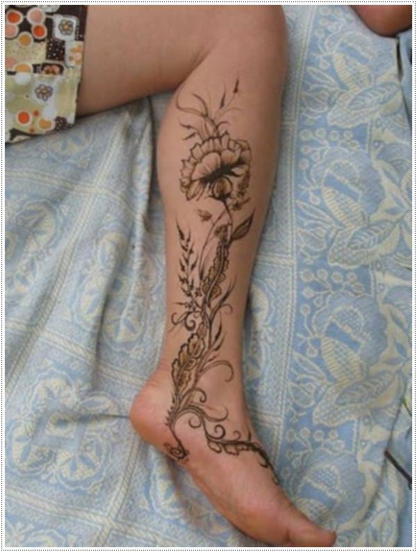 Fantastic henna tattoo design, idea 22