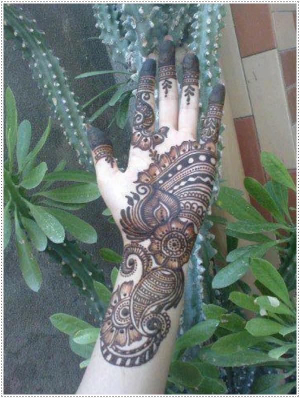 Fantastic henna tattoo design, idea 29