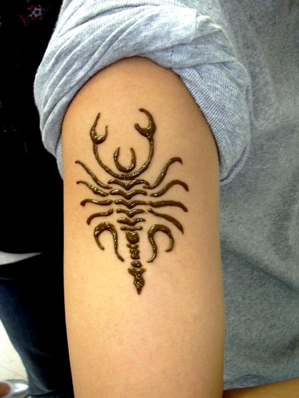 Fantastic henna tattoo design, idea 51