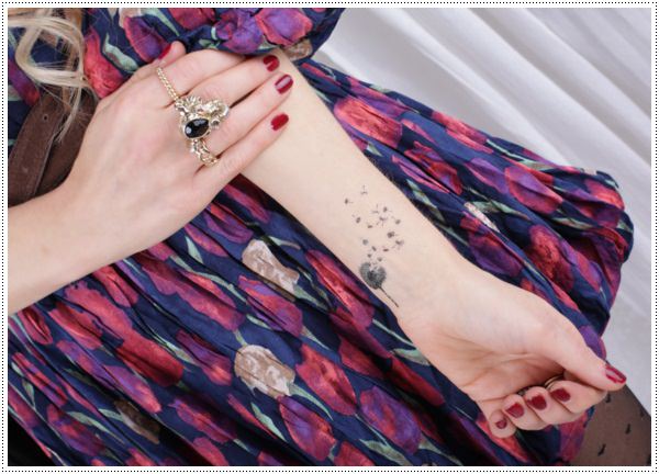 Dandelion Tattoo 22