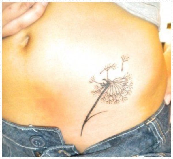 Dandelion Tattoo 4