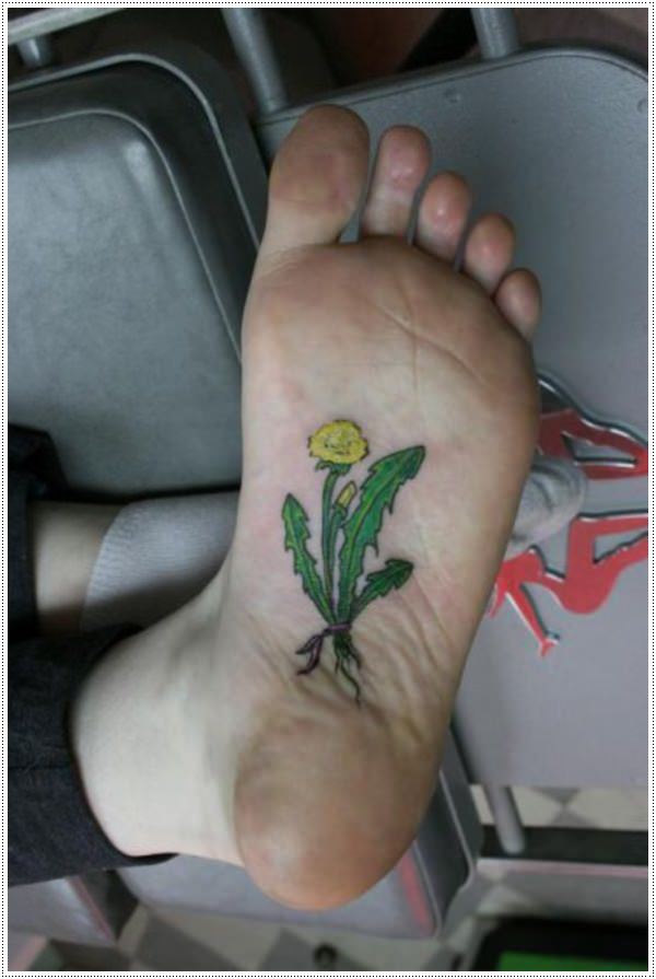 Dandelion Tattoo 7